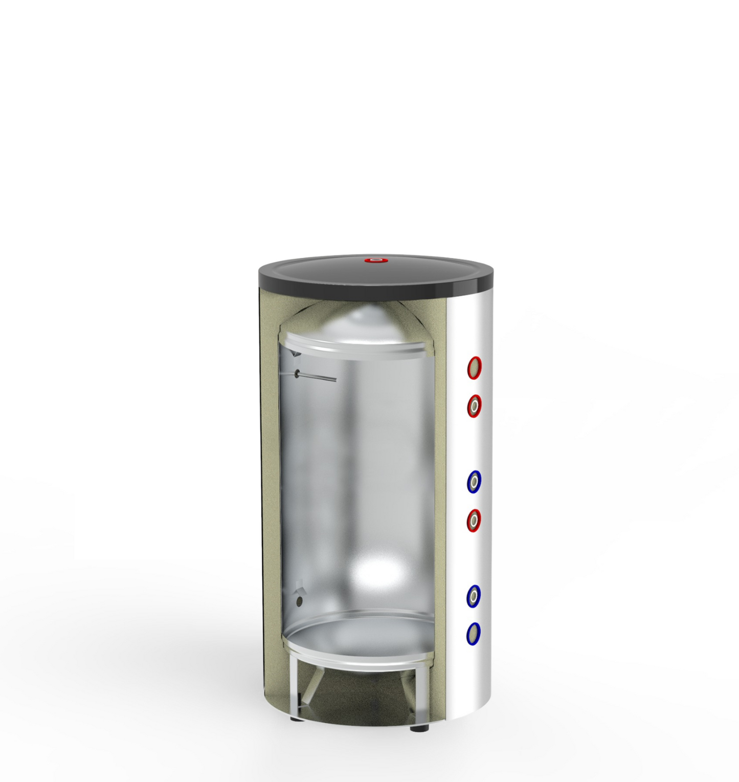 INOX RVS Buffervat - 300L