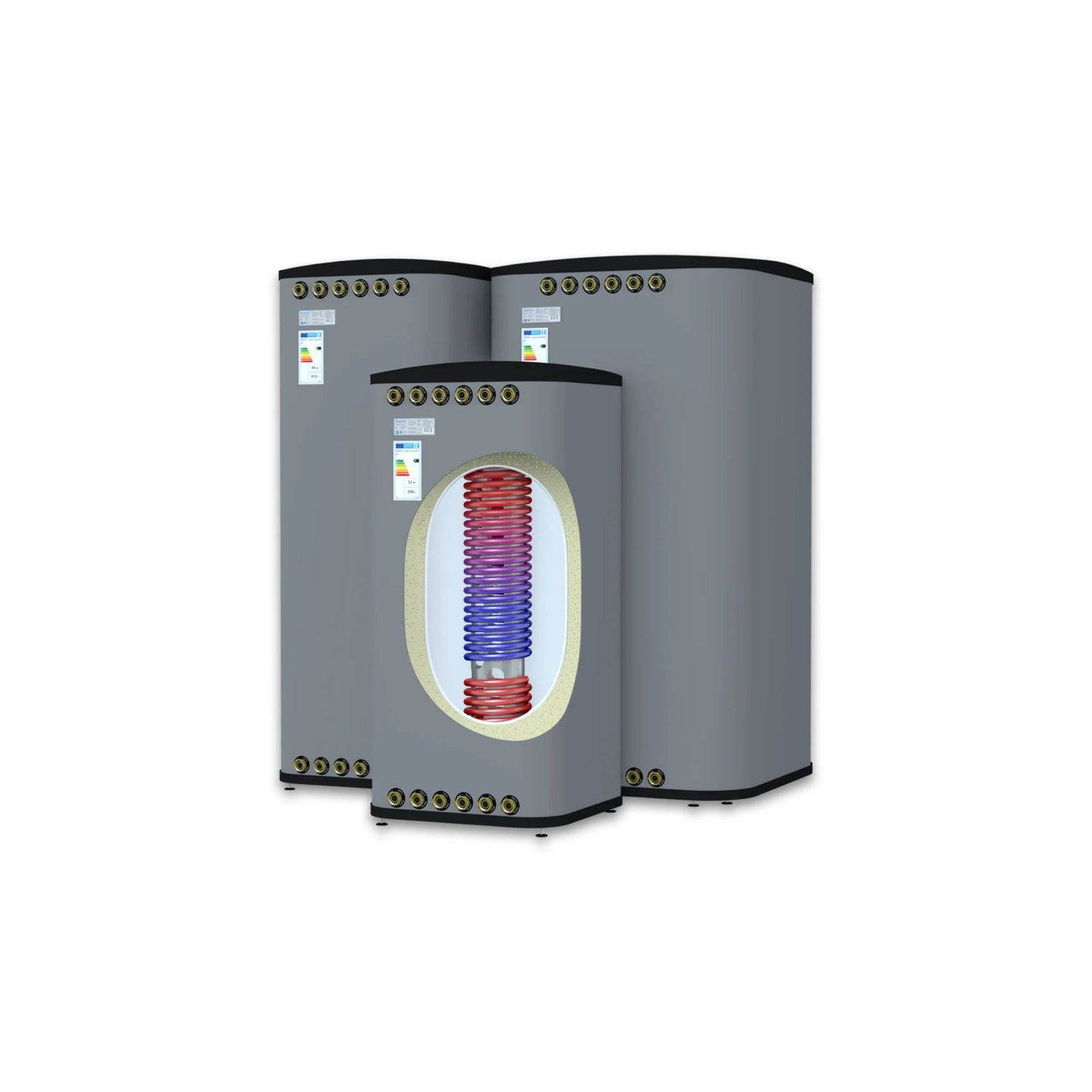 CoreLine composiet buffervaten voor energiezuinige warmteopslag en warmtepompen